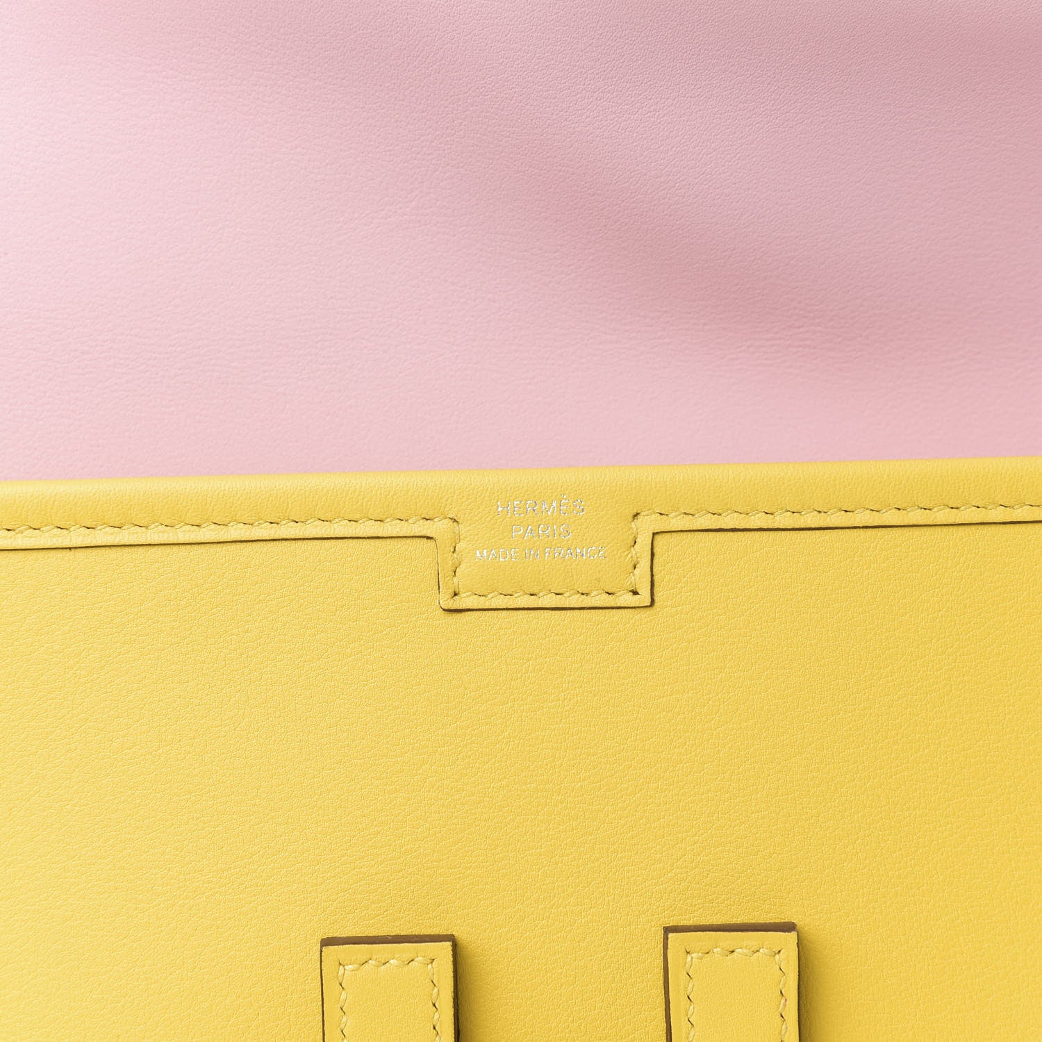 Hermes Swift Jige Elan 29 Clutch Jaune De Naples 6 of 10