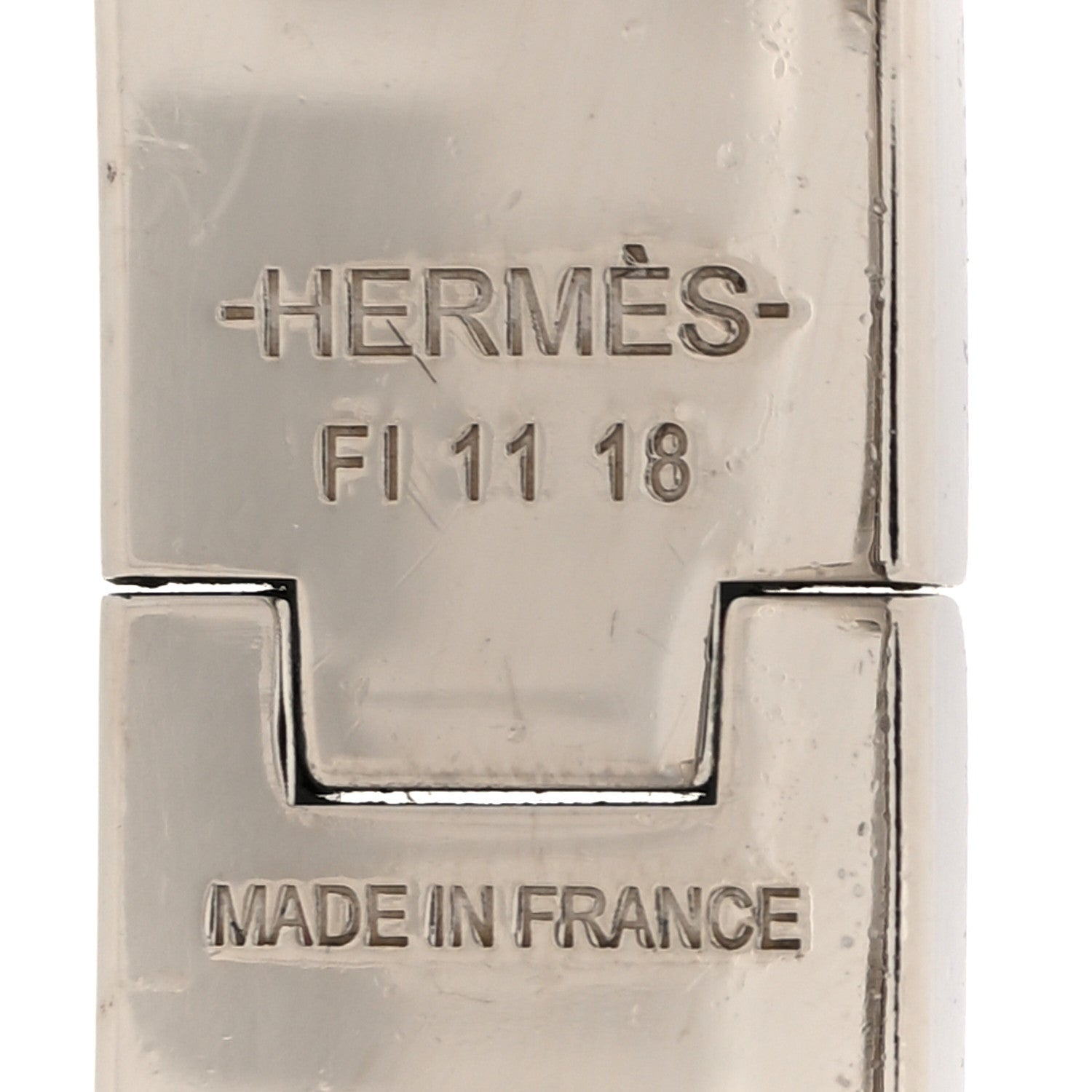 Hermes Matte Enamel Narrow Clic Clac HH Bracelet GM Black 4 of 4
