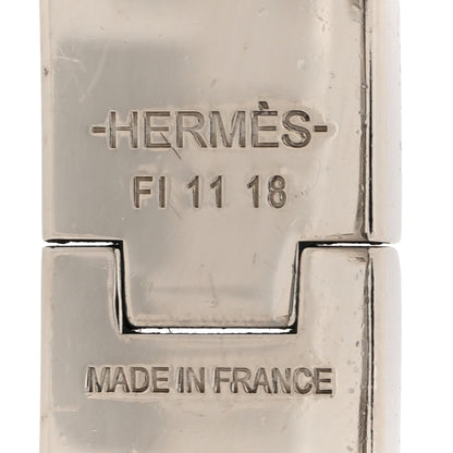 Hermes Matte Enamel Narrow Clic Clac HH Bracelet GM Black 4 of 4