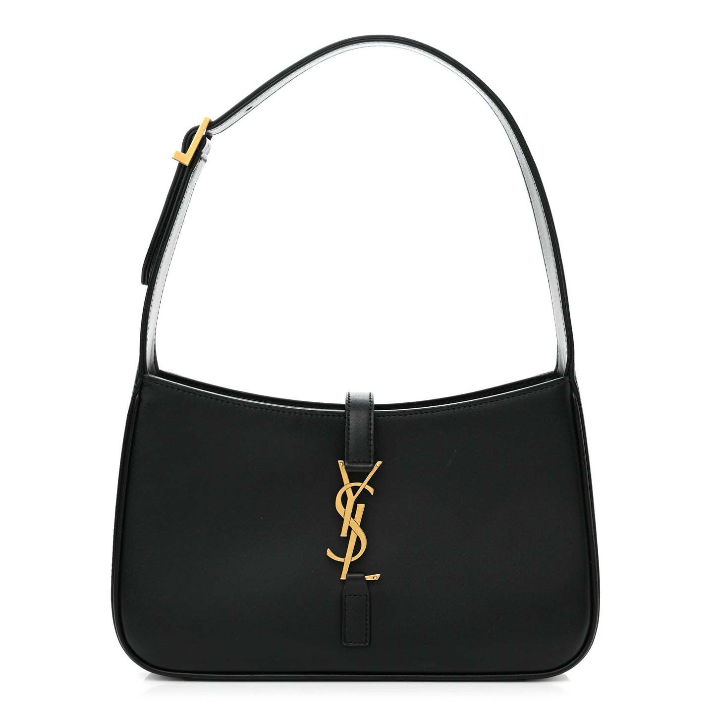 Smooth Calfskin Le 5 A 7 Hobo Black