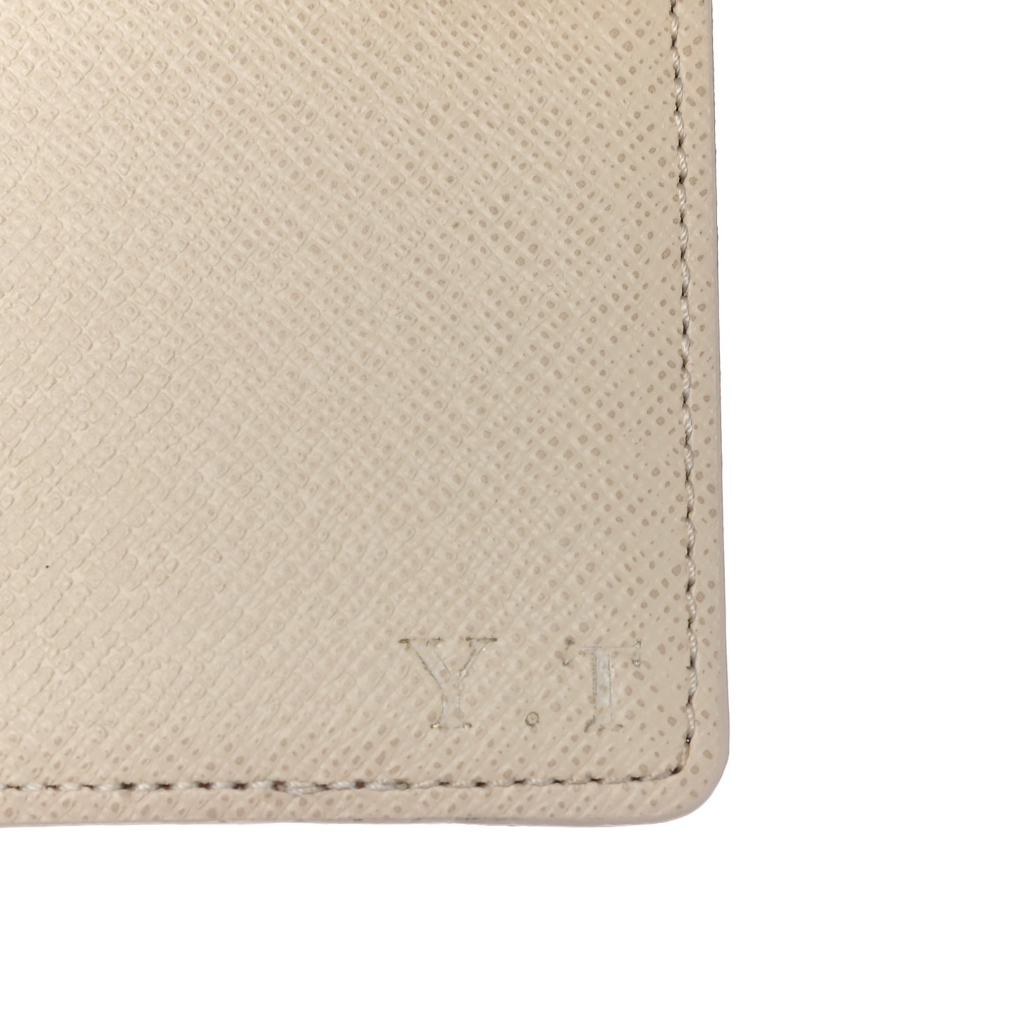 Damier Ebene Trunk Small Ring Agenda Cover White