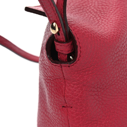 Burberry London Grainy Calfskin Small Leah Pink Azalea 10 of 10