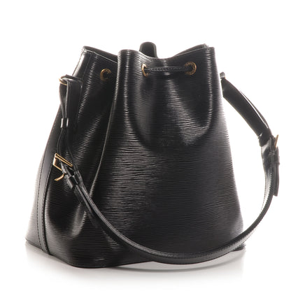 Louis Vuitton Epi Petit Noe Black 3 of 7