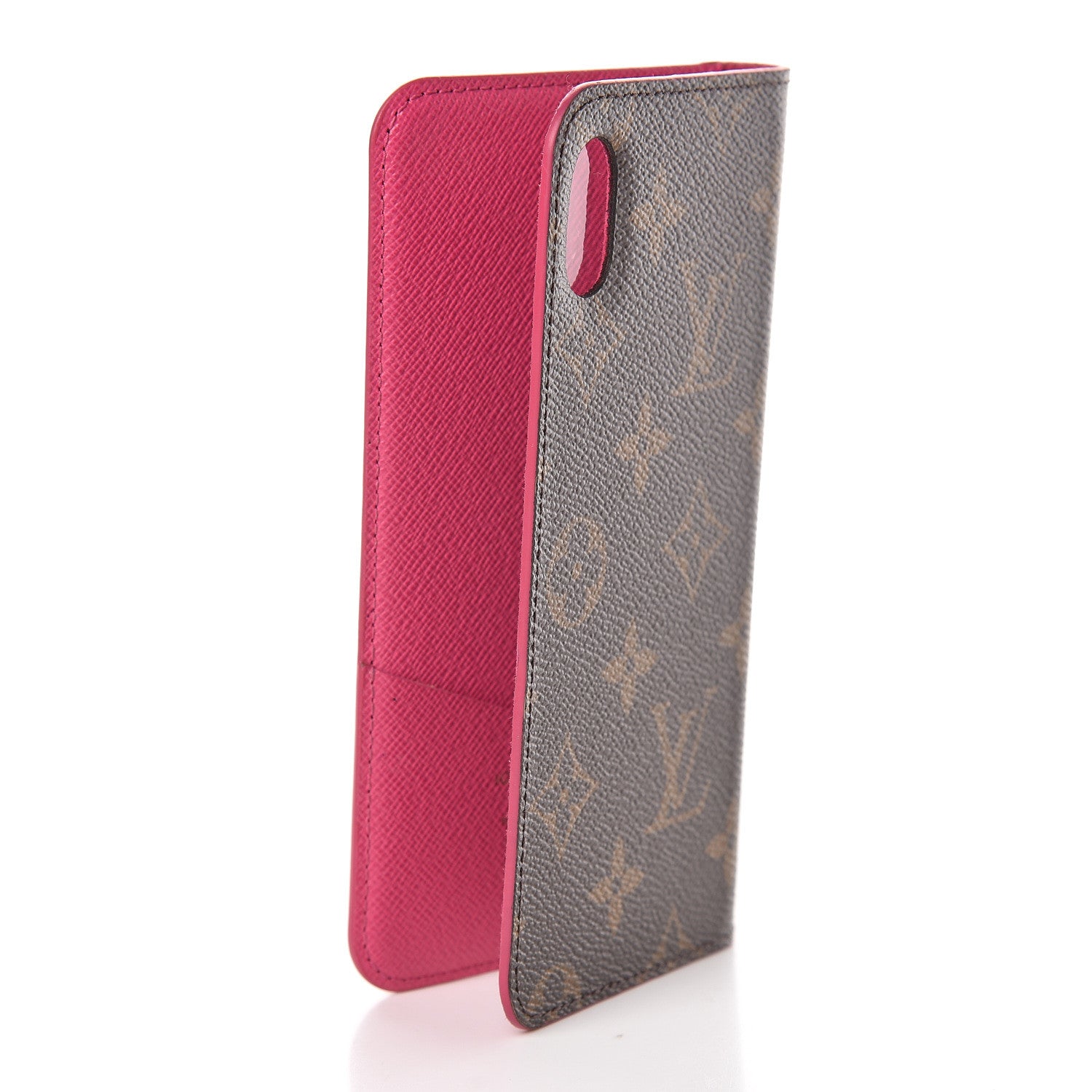 Louis Vuitton Monogram iPhone XS Max Folio Case Rose Pop 3 of 8