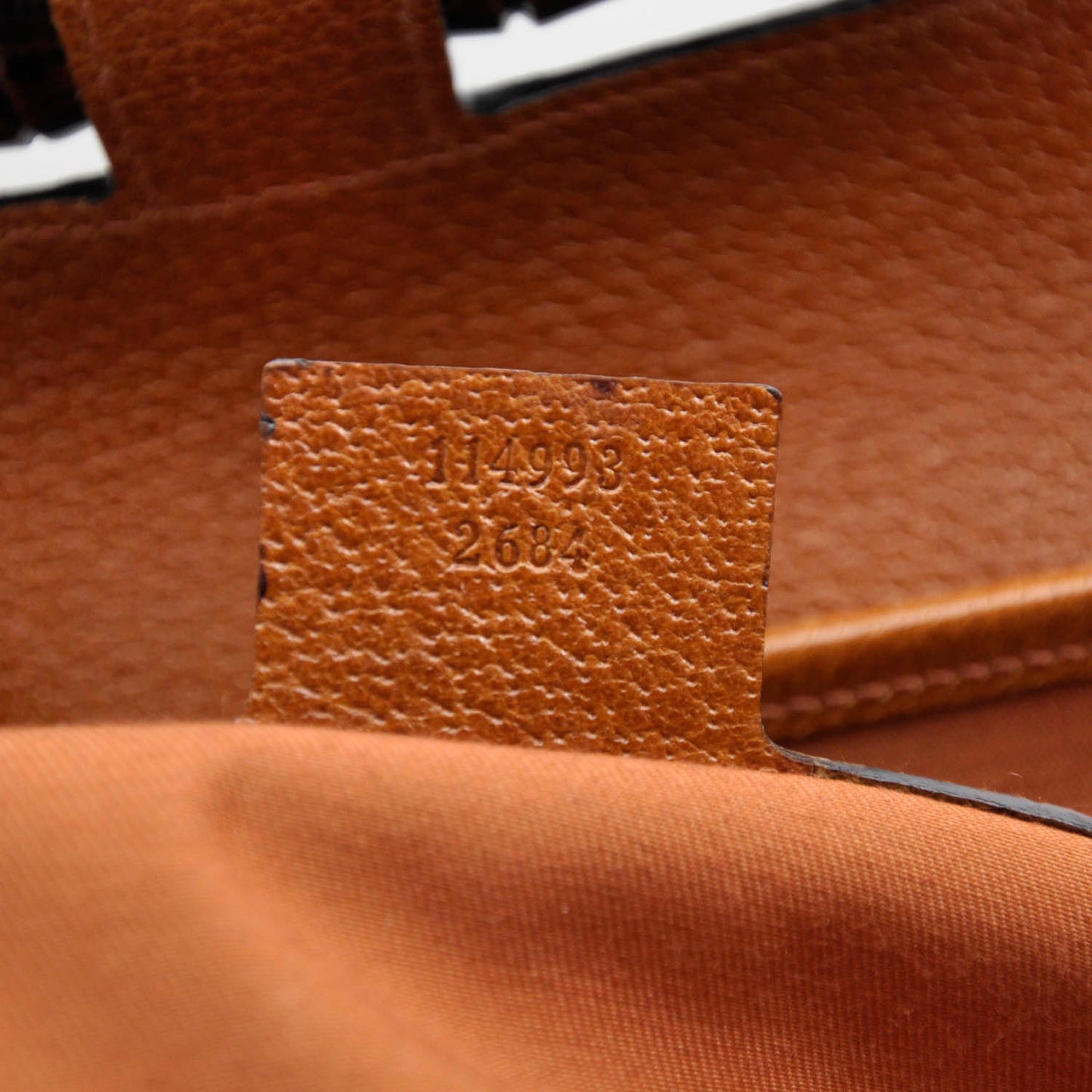 Monogram Bamboo Bullet Satchel