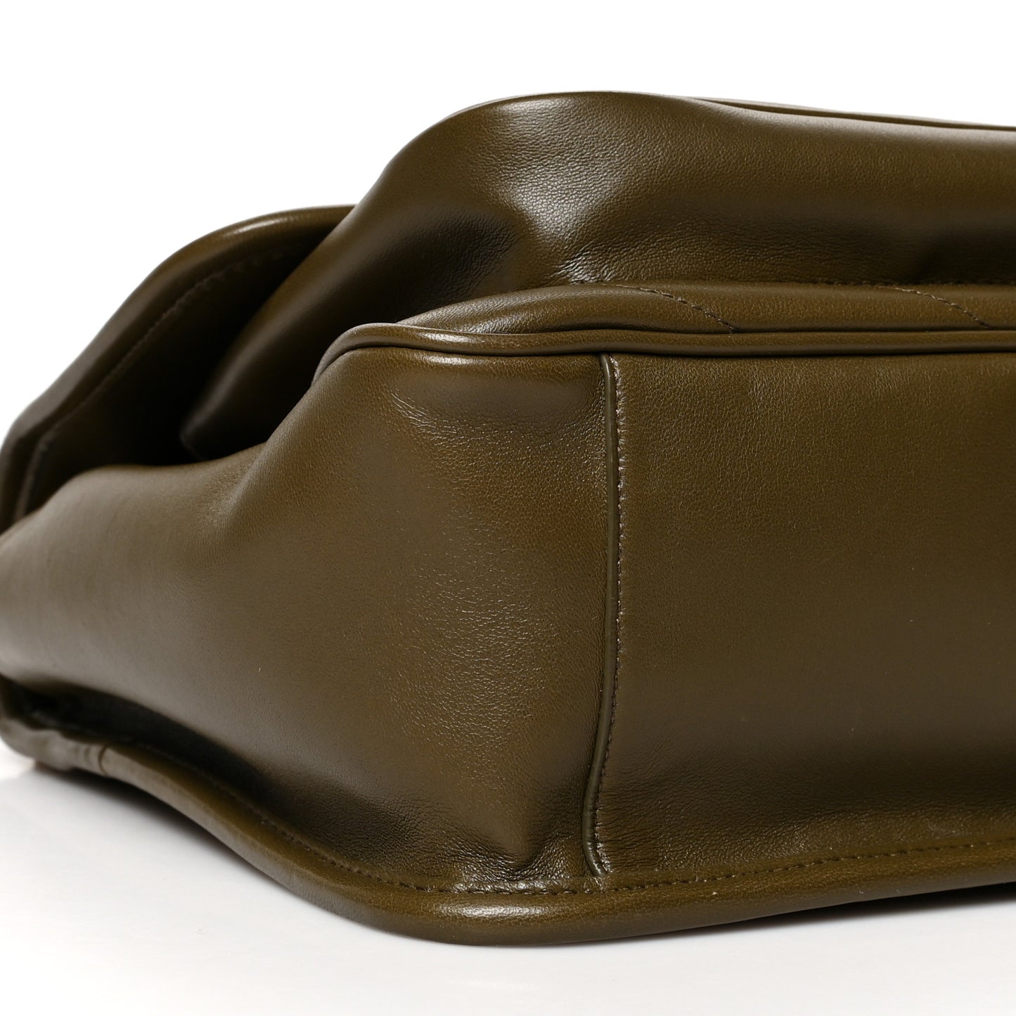 Lambskin Matelasse Monogram Medium Niki Chain Satchel Seaweed