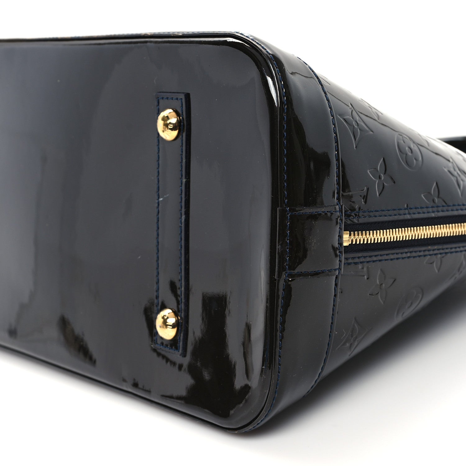 Louis Vuitton Vernis Alma GM Blue Infini 9 of 10