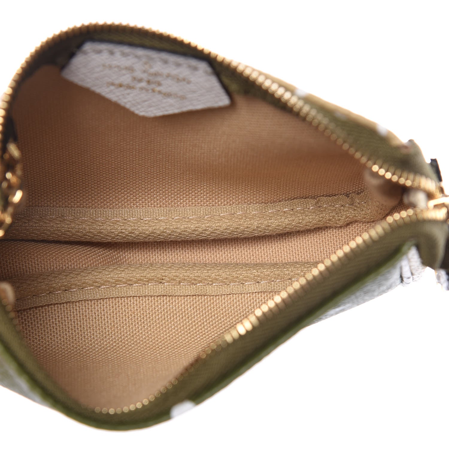 Louis Vuitton Monogram Giant Micro Pochette Accessories Kaki White 5 of 8