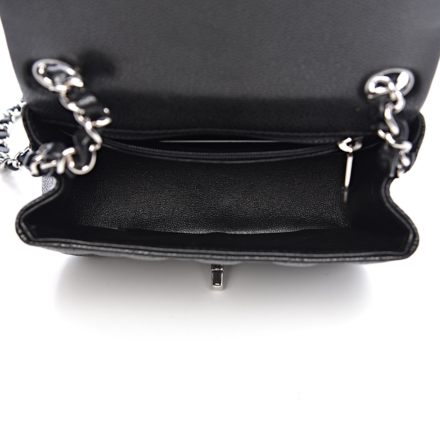 Chanel Caviar Quilted Mini Square Flap Black 5 of 10