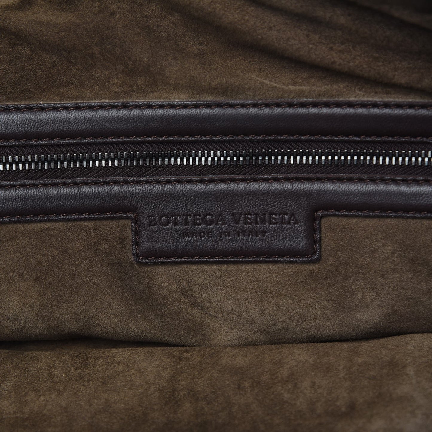 Nappa Intrecciato Maxi Convertible Tote Ebano
