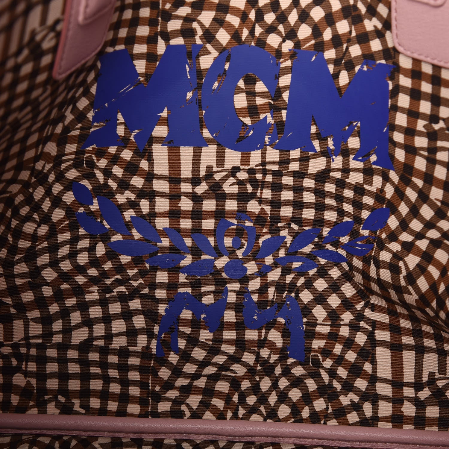 MCM Visetos Medium Liz Reversible Shopper Tote Soft Pink 10 of 15