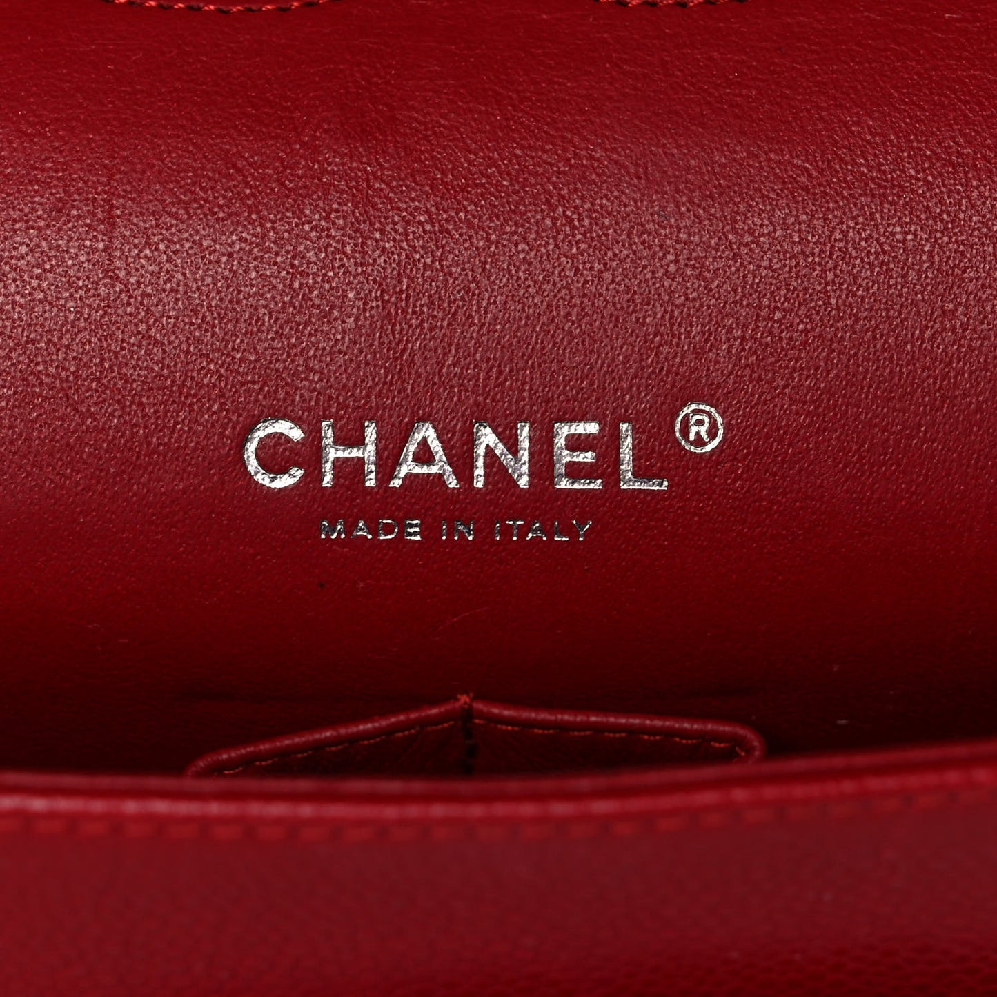 Caviar Quilted Maxi Double Flap Red