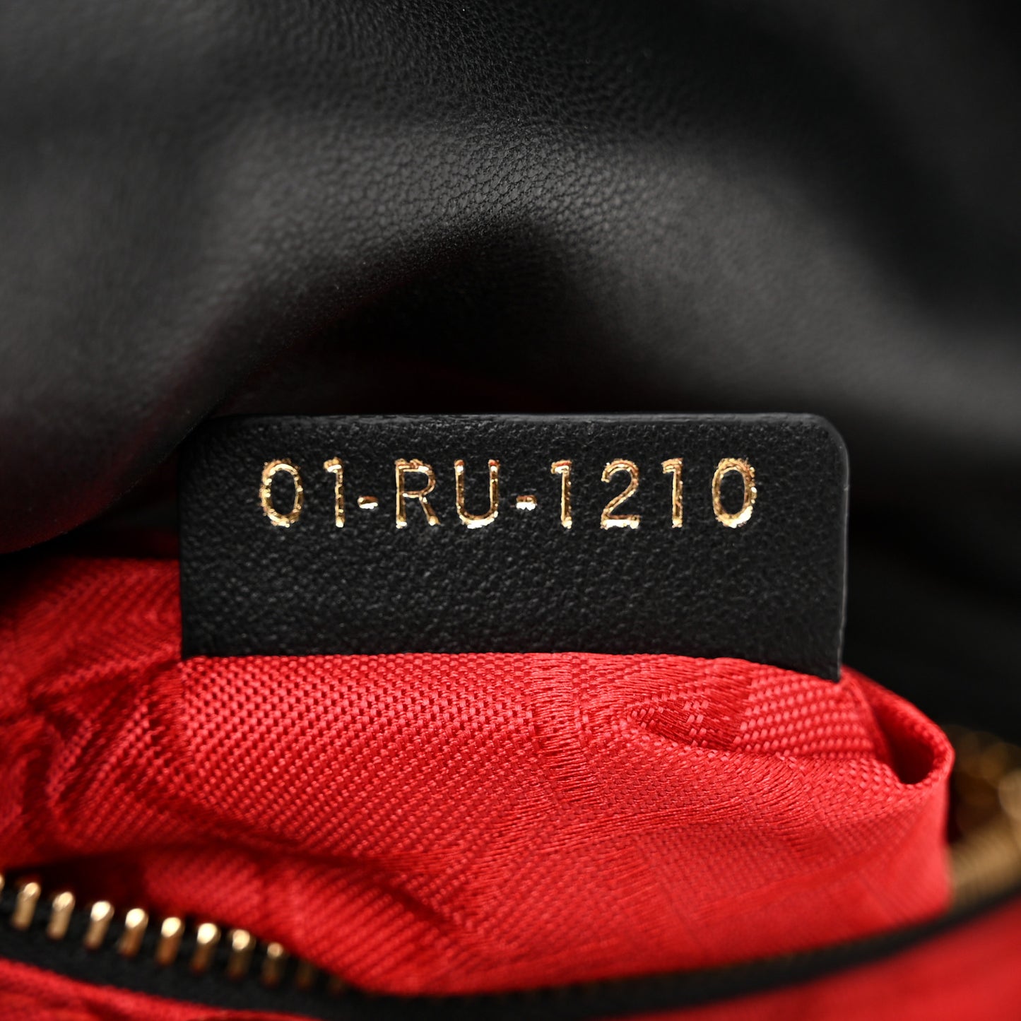 Lambskin Cannage Mini Lady Dior Black