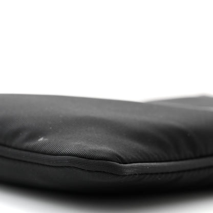 Prada Tessuto Nylon Saffiano Pochette Black 10 of 13