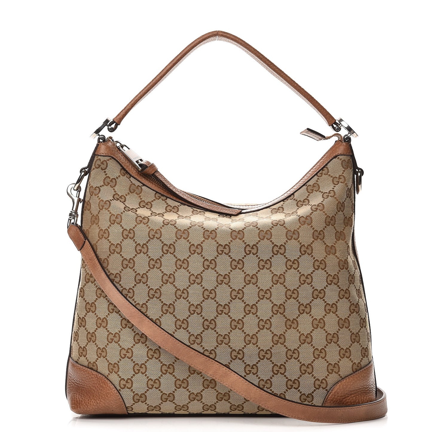 Monogram Old Libeccio Small Miss GG Hobo Beige Ebony Light Brown