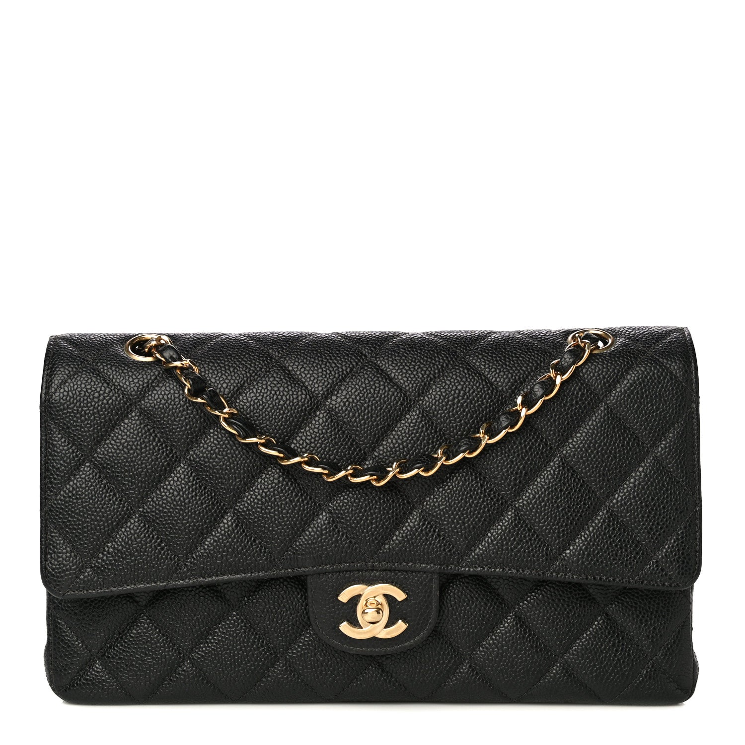 Chanel Caviar Quilted Small Double Flap Black 1 of 19