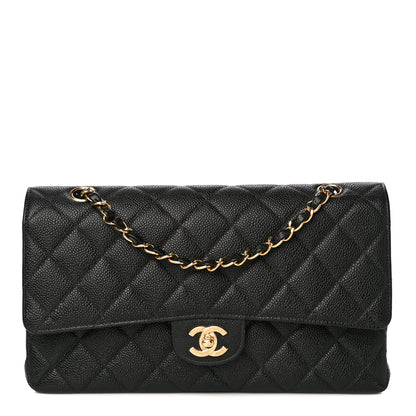 Chanel Caviar Quilted Small Double Flap Black 1 of 19