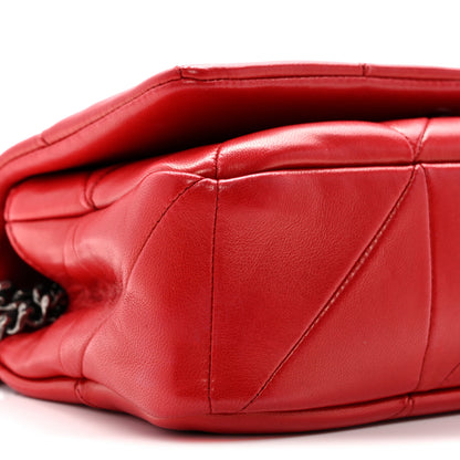Saint Laurent Lambskin Patchwork Monogram Small Jamie Rouge Eros 9 of 13