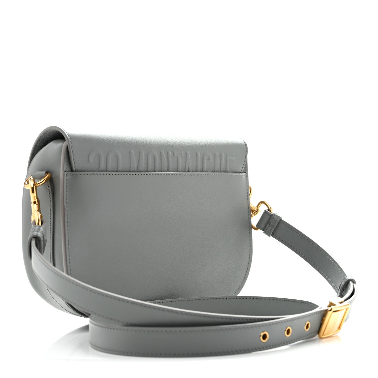 Christian Dior Box Calfskin Medium Bobby Flap Gray 3 of 12