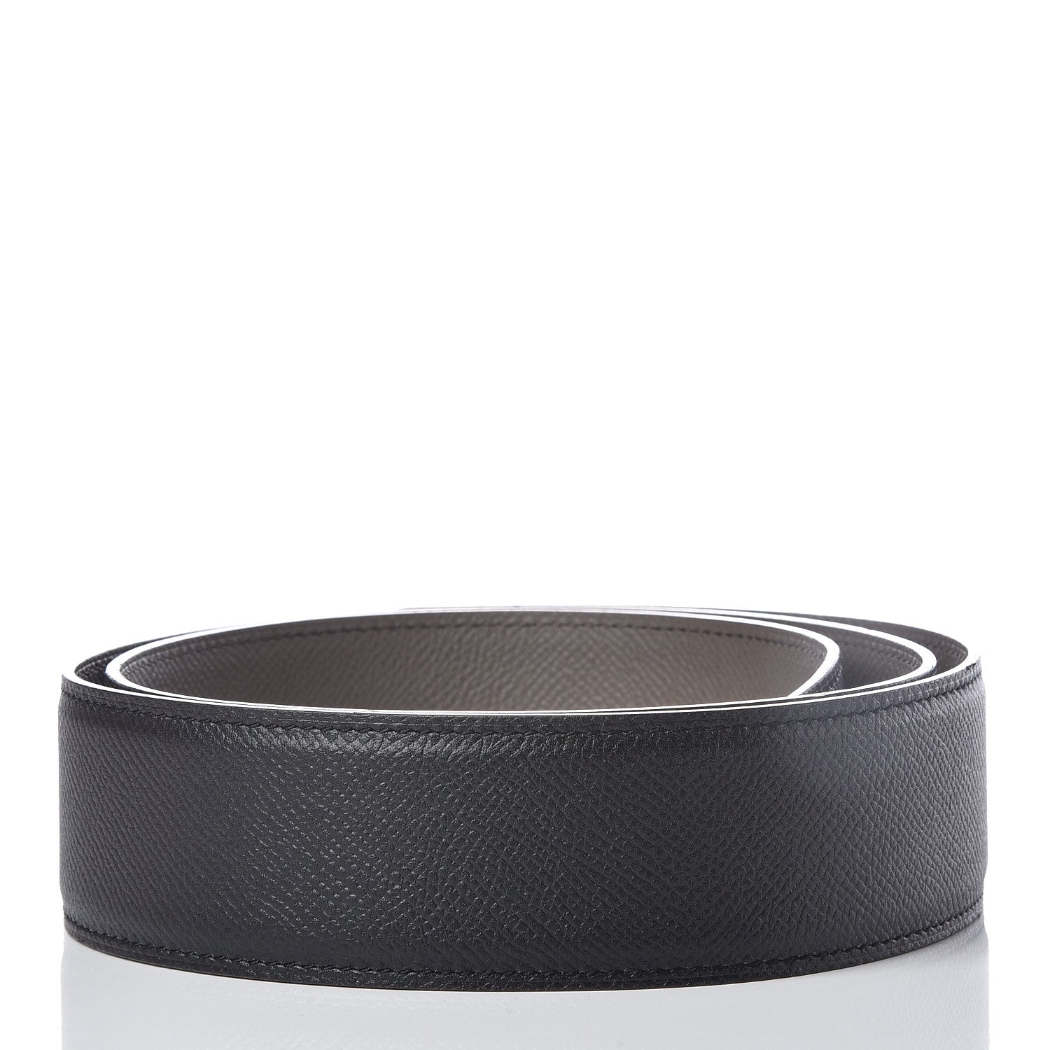 Hermes Epsom 42mm Belt Strap 90 Black Etain 2 of 8