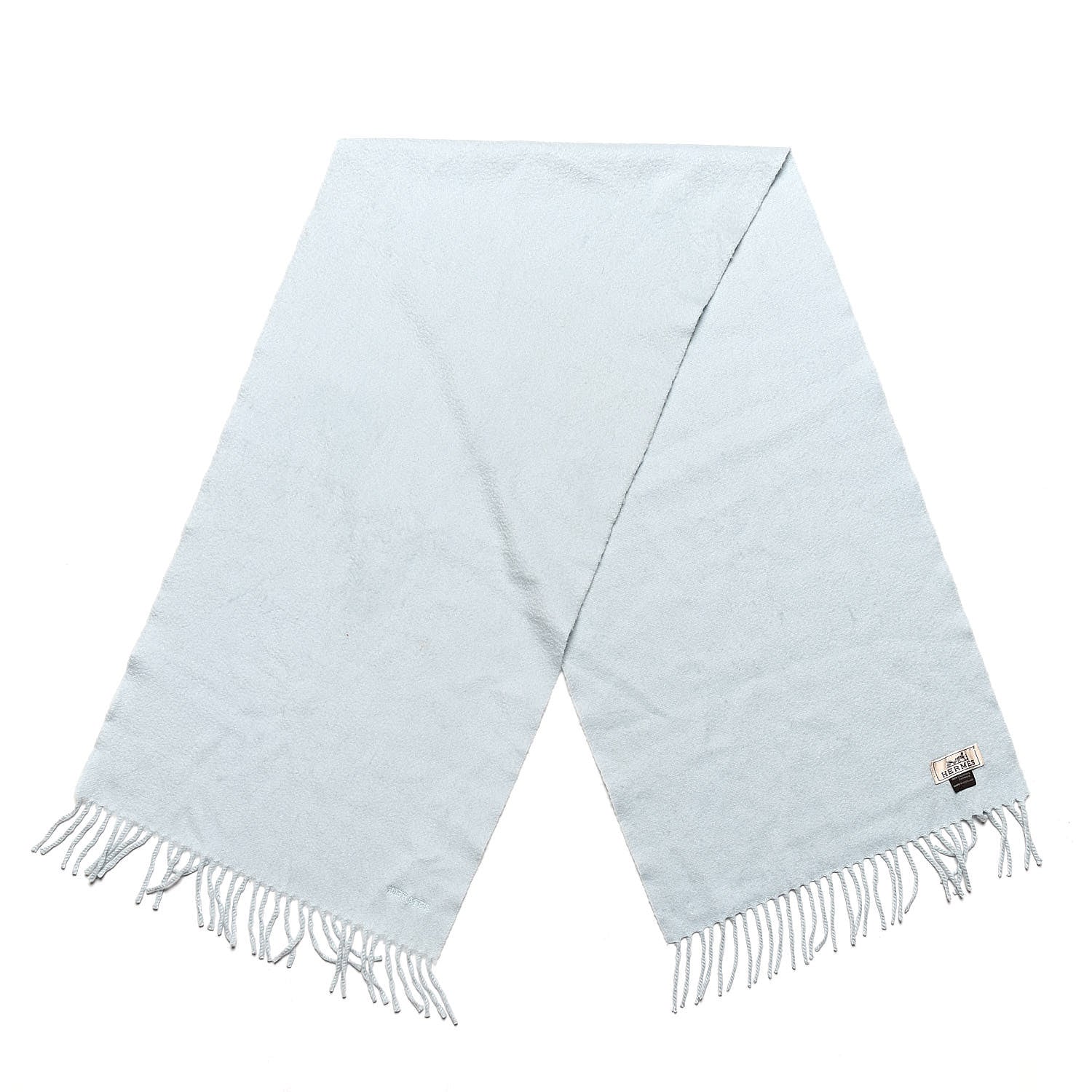 Hermes Cashmere Fringe Scarf 3 of 5