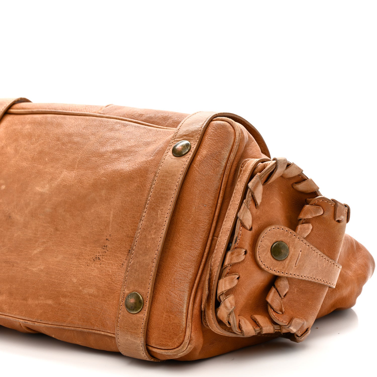 Chloe Calfskin Silverado Shoulder Bag Tan 10 of 15