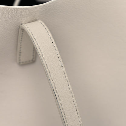 Saint Laurent Calfskin Large Shopping Tote Porcellana 23 of 36