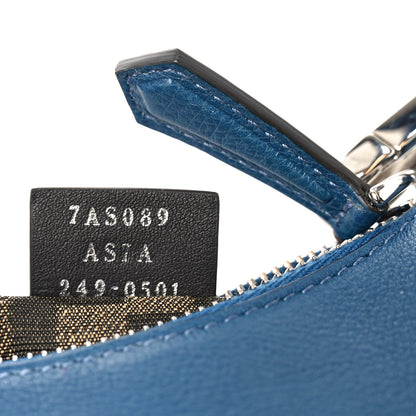 Fendi Vitello Grace Matte Nano Fendigraphy Hobo Charm Mirto 11 of 18