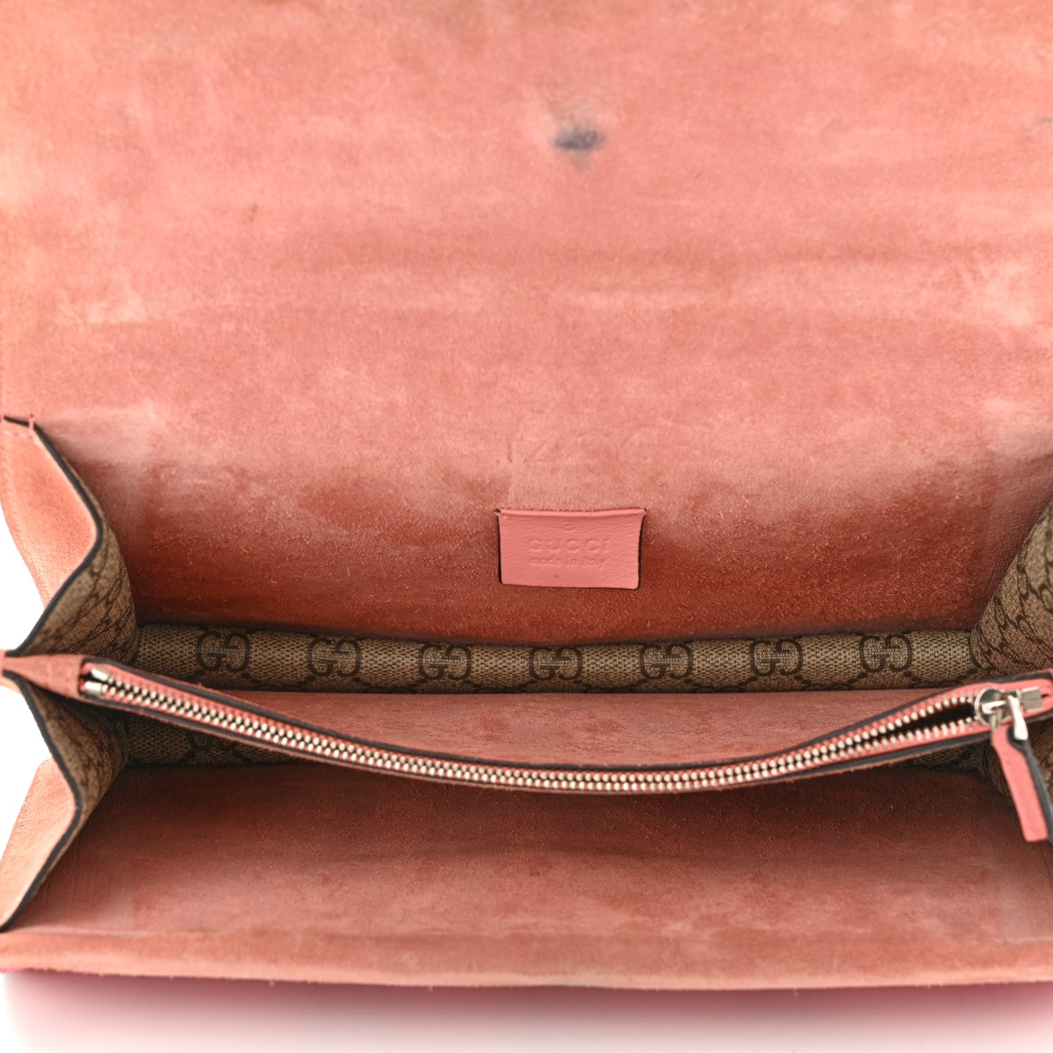 Gucci GG Supreme Monogram Embroidered Small Dionysus Shoulder Bag 5 of 14