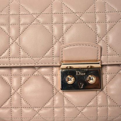 Christian Dior Lambskin Cannage Miss Dior Promenade Pouch Beige 9 of 17