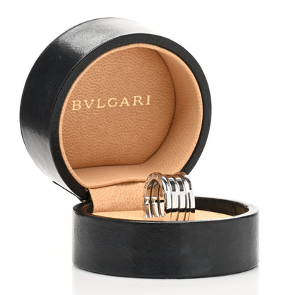 Bulgari 18K White Gold B.Zero1 Four-Band Ring 56 7.5 5 of 5
