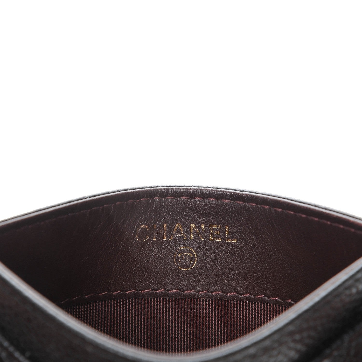 Chanel Caviar Quilted Card Holder Black 6 of 9