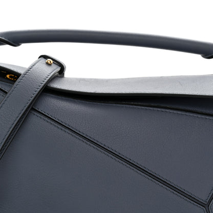 Loewe Calfskin Small Puzzle Bag Atlantic Blue 8 of 10