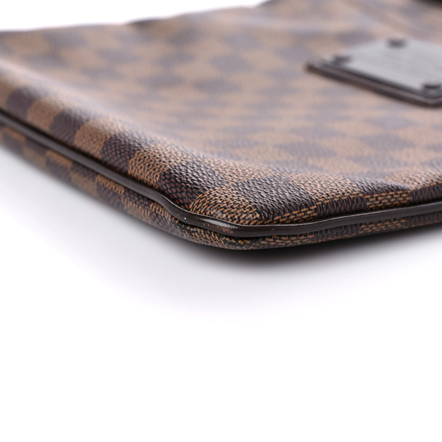 Louis Vuitton Damier Ebene Brooklyn Flat Pochette 8 of 12