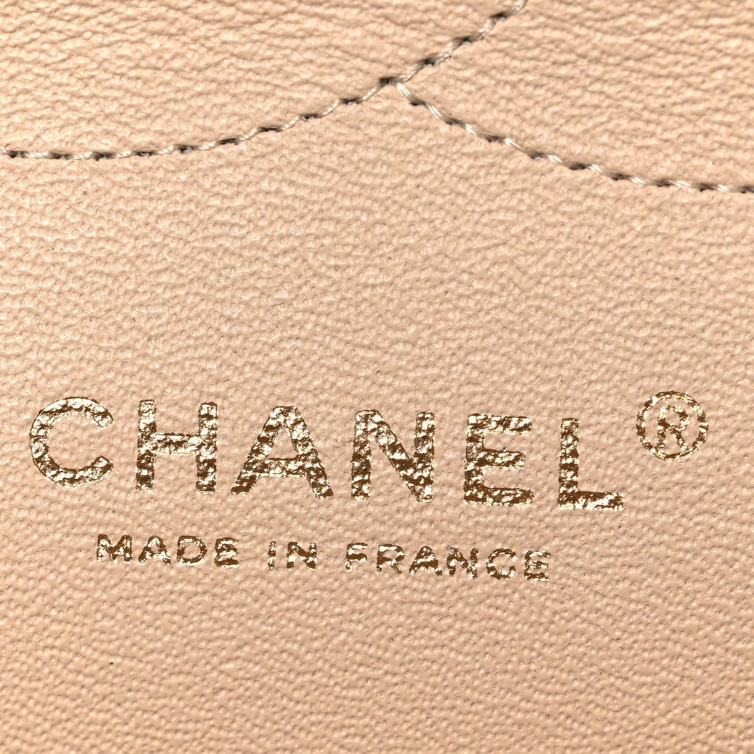 Chanel Lambskin Quilted Jumbo Double Flap Beige 6 of 10