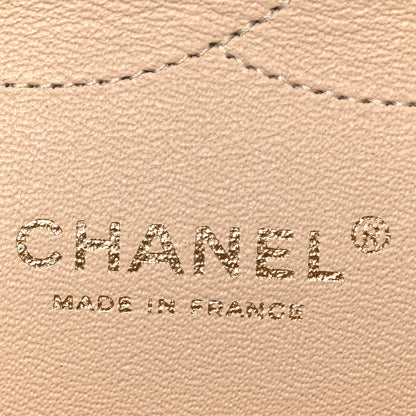 Chanel Lambskin Quilted Jumbo Double Flap Beige 6 of 10