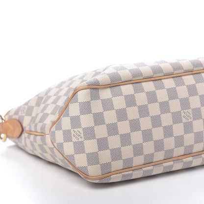 Louis Vuitton Damier Azur Delightful PM Rose Ballerine 8 of 9