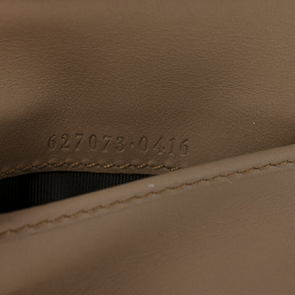 Gucci GG Supreme Monogram Dionysus Card Case Wallet Beige Taupe 7 of 10
