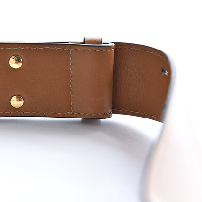 Chloe Calfskin Crocodile Embossed Small Tess Bag Brilliant White 7 of 10