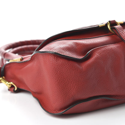 Chloe Calfskin Medium Marcie Satchel Red 6 of 11