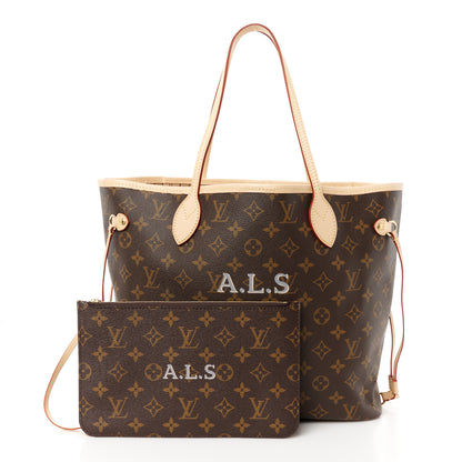 Louis Vuitton Monogram My LV Heritage Neverfull MM Gris White 3 of 14