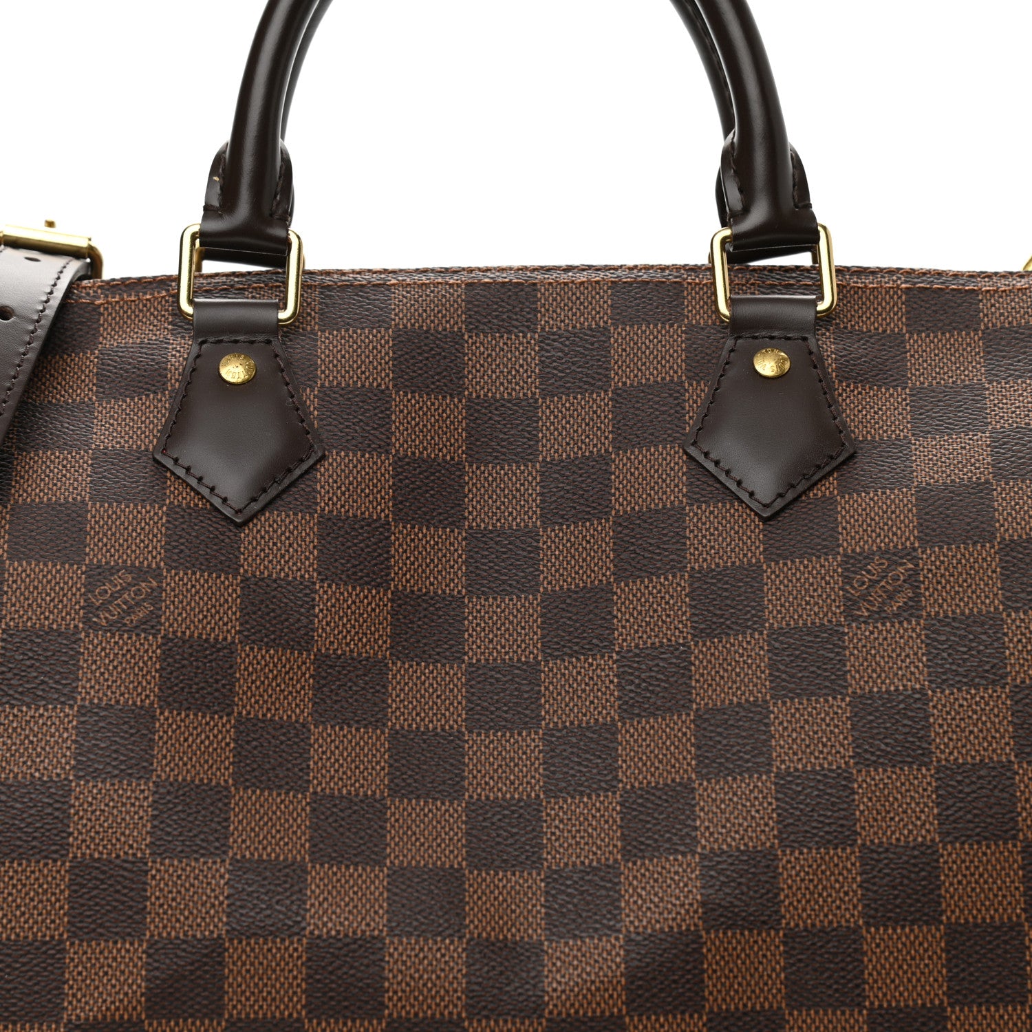 Louis Vuitton Damier Ebene Speedy Bandouliere 30 7 of 12