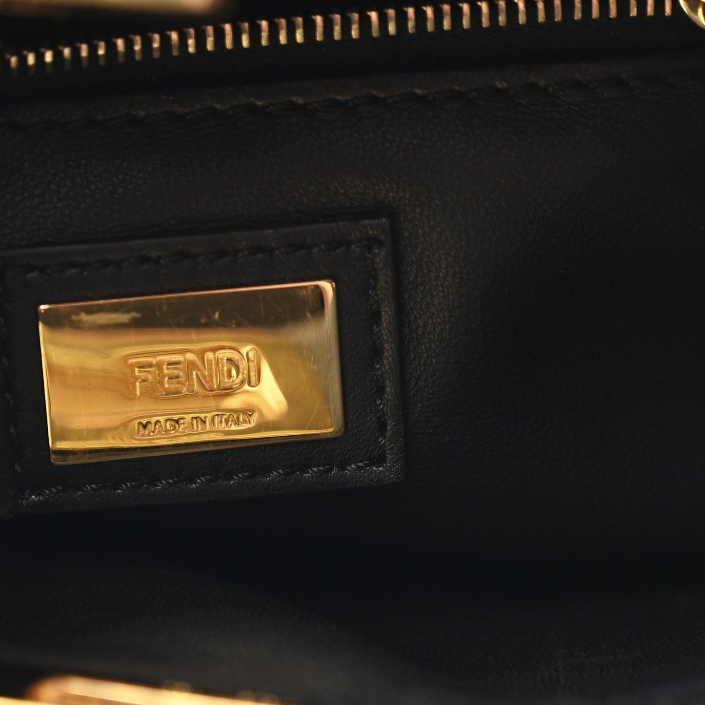 Nappa Mini Peekaboo Iconic Satchel Black
