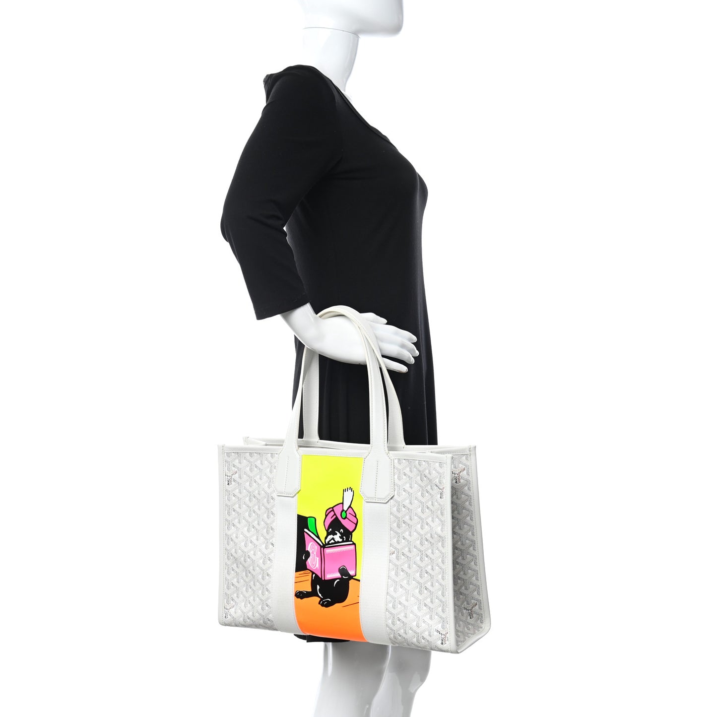 Goyardine Villette Tote White