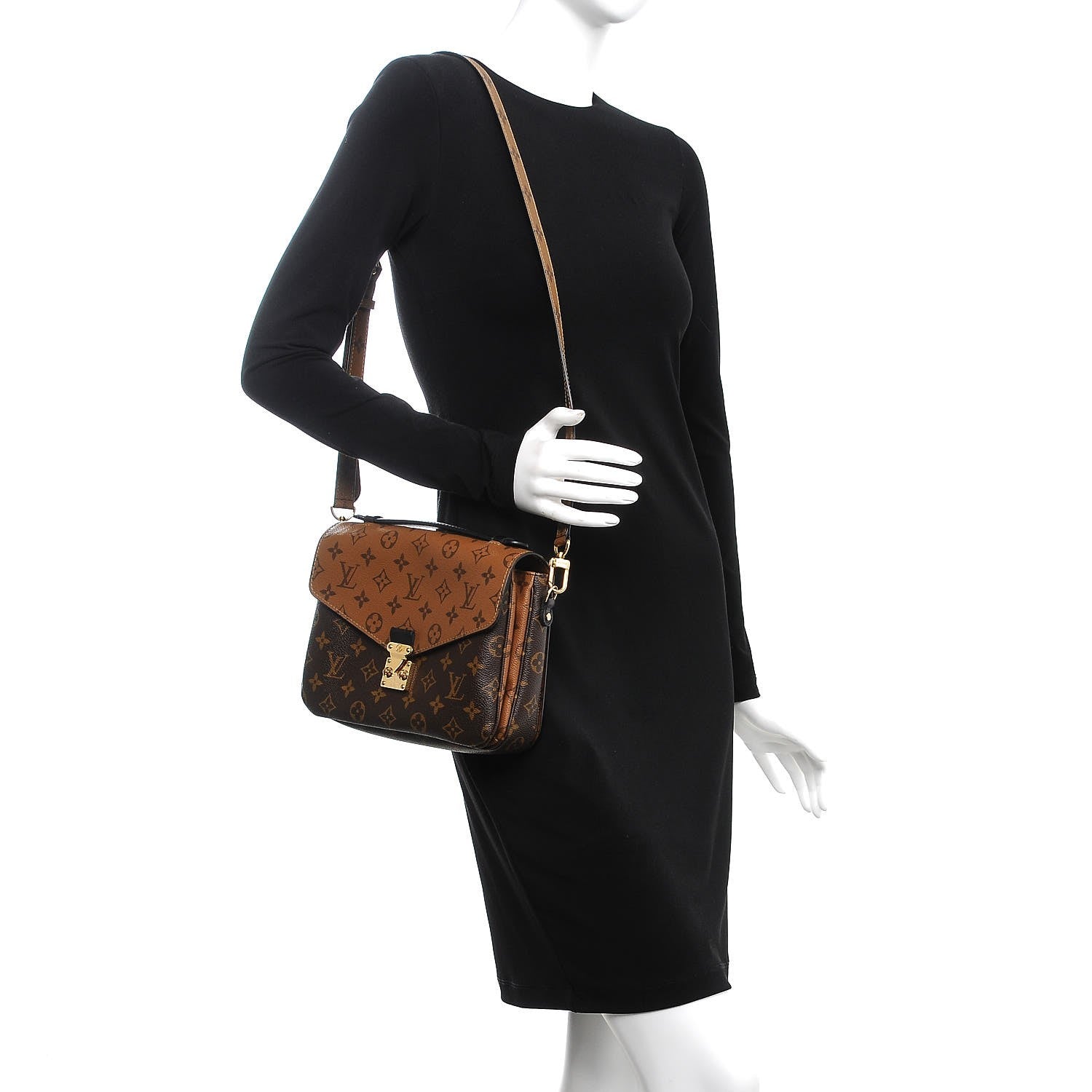 Louis Vuitton Reverse Monogram Pochette Metis 2 of 8
