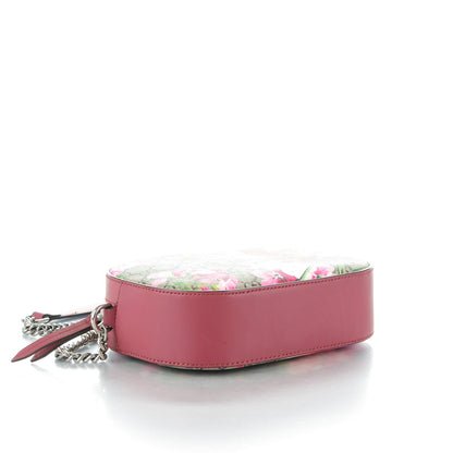 Gucci GG Supreme Monogram Blooms Mini Chain Shoulder Bag Beige Multicolor Dry Rose 4 of 8