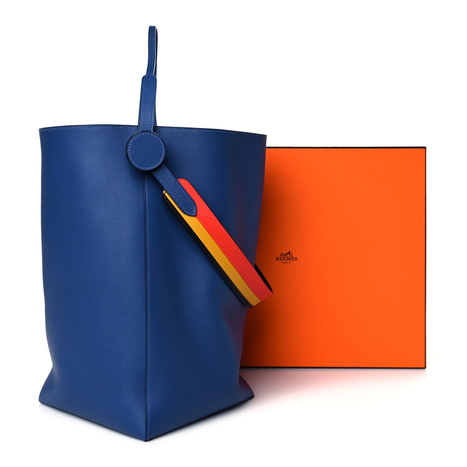 Hermes Evercolor Swift Sac Licol 19 Bleu Brighton Rocabar 13 of 13