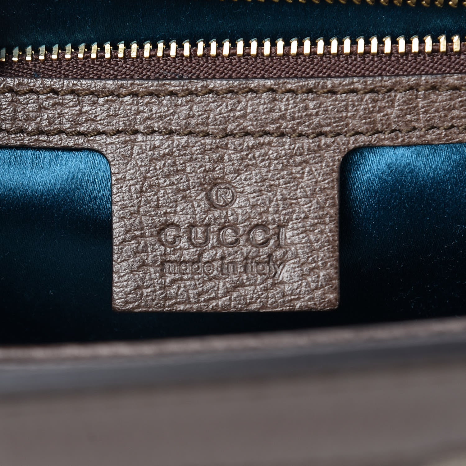 Gucci GG Supreme Monogram Web Medium Ophidia Chain Shoulder Bag Brown 7 of 14