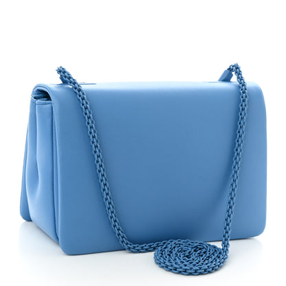 Valentino Garavani Nappa Tonal One Stud Shoulder Bag Denim 3 of 9