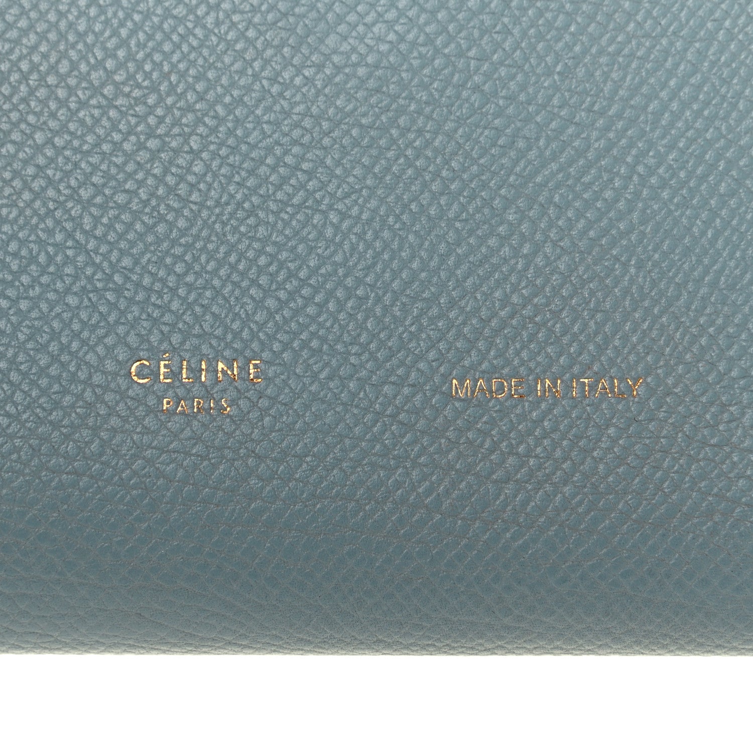 Celine Grained Calfskin Large Multifunction Strap Wallet Porcelain 6 of 11